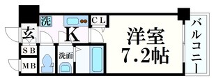 神戸駅 徒歩12分 4階の物件間取画像